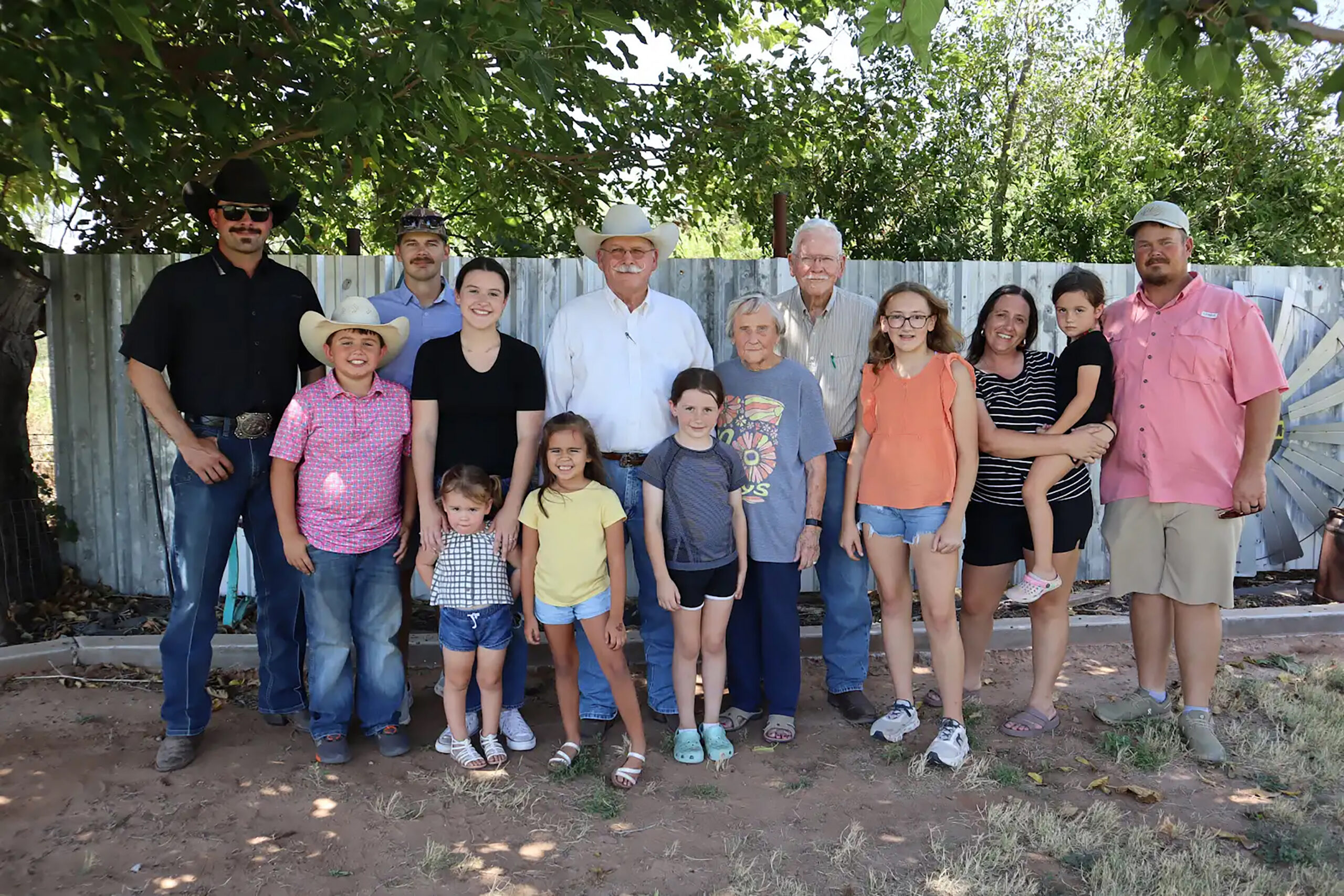 Greg Tyra with his family